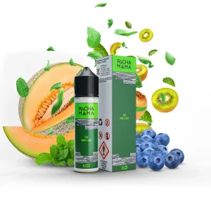 Příchuť Pacha Mama S&V: The Mint Leaf (Borůvka, kiwi, máta a cukrový meloun) 10ml