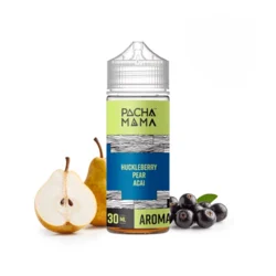 Příchuť PachaMama Ice Shake and Vape 30ml Huckleberry Pear Acai