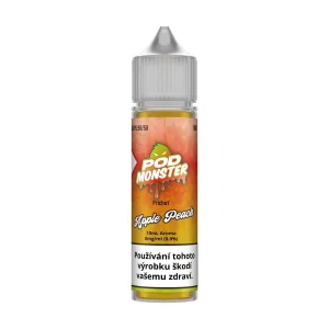 Příchuť POD Monster S&V Apple Peach 10ml Jablko a broskev
