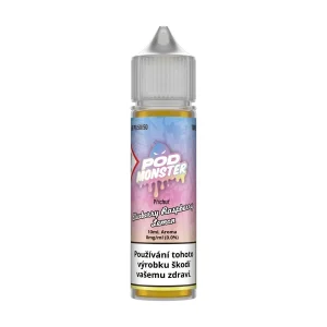 Příchuť POD Monster S&V Blueberry Raspberry Lemon 10ml Borůvka, malina a citron