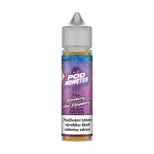 Příchuť POD Monster S&V Blueberry Sour Raspberry 10ml Borůvka a malina