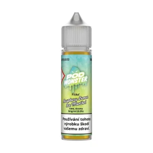 Příchuť POD Monster S&V Raspberry Lemon Ice Menthol 10ml Ledová malina s citronem a mentolem
