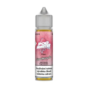 Příchuť POD Monster S&V Strawberry Ice 10ml Ledová jahoda