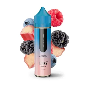 Příchuť ProVape Icons S&V: Rock'n'Roll (Lesní plody s rebarborou) objem 10ml