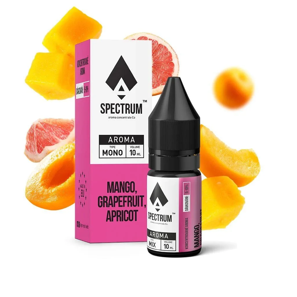 Příchuť ProVape Spectrum: Mango, grapefruit a meruňka objem 10ml