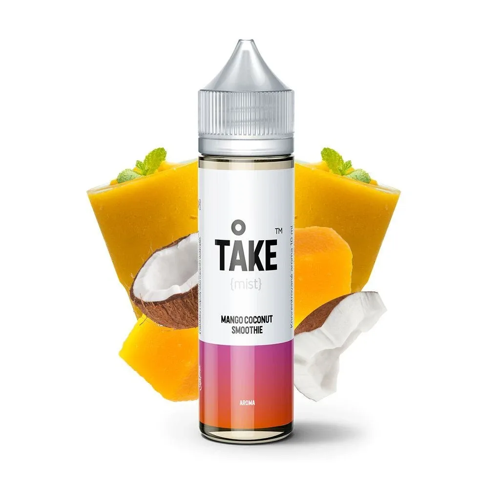 Příchuť ProVape Take Mist S&V: Mango Coconut Smoothie (Mangovo-kokosové smoothie) objem 10ml