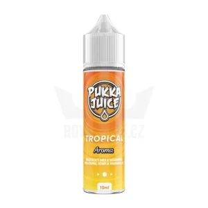 Příchuť Pukka Juice S&V: Tropical (Tropický koktejl) objem 10ml tabáková nálepka Kolek Q