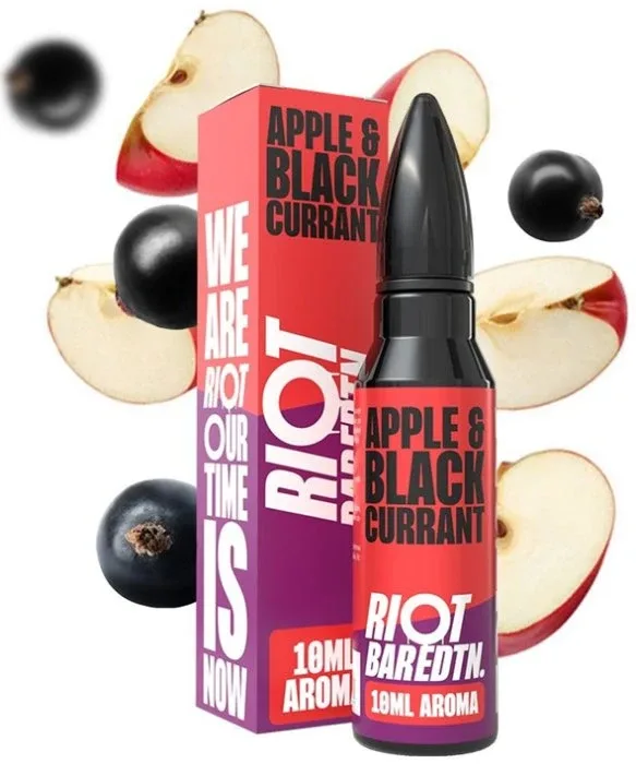 Příchuť Riot BAR EDTN S&V 10ml Apple & Blackcurrant (Jablko & černý rybíz)