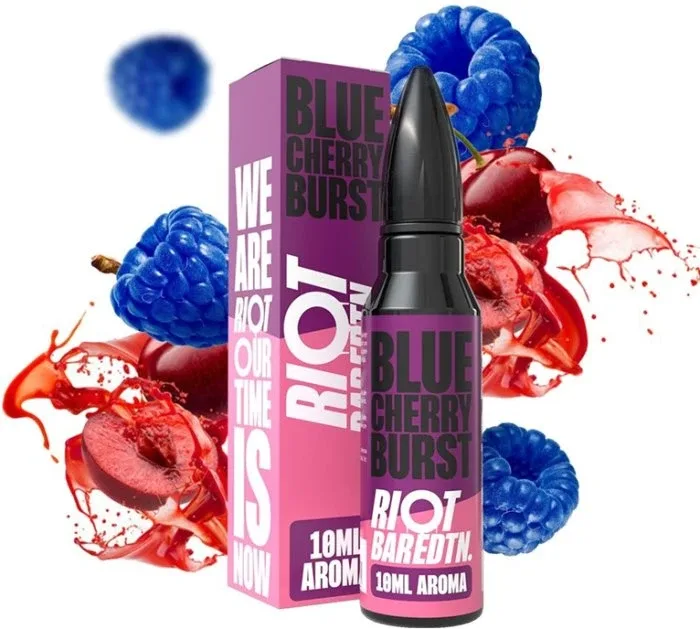 Příchuť Riot BAR EDTN S&V 10ml Blue Cherry Burst (Modrá ledová tříšť s třešní)