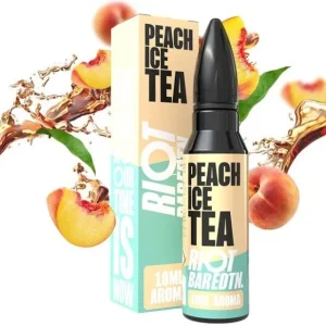 Příchuť Riot BAR EDTN S&V 10ml Peach Ice Tea (Ledový broskvový čaj)