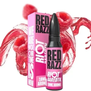 Příchuť Riot BAR EDTN S&V 10ml Red Razz (Malinová tříšť)