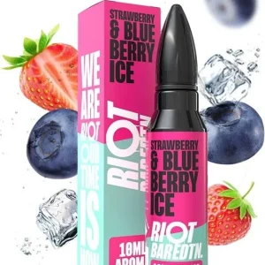 Příchuť Riot BAR EDTN S&V 10ml Strawberry & Blueberry Ice (Ledová jahoda & borůvka)