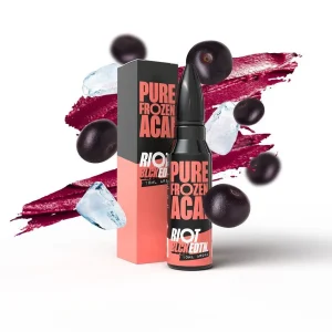 Příchuť Riot Squad BLCK EDTN S&V: Pure Frozen Acai (Ledové bobule acai) objem 10ml