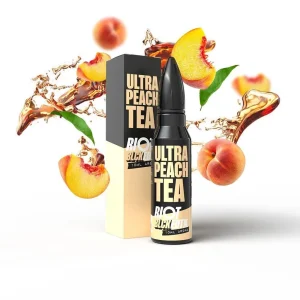 Příchuť Riot Squad BLCK EDTN S&V: Ultra Peach Tea (Ledový broskvový čaj) 10ml
