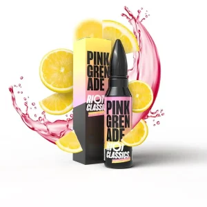 Příchuť Riot Squad S&V: Pink Grenade (Citronovo-jahodová limonáda) objem 10ml