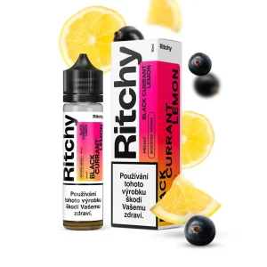Příchuť Ritchy S&V: Black Currant Lemon (Černý rybíz a citron) 10ml
