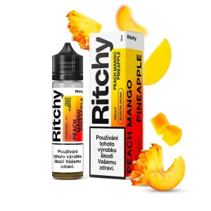 Příchuť Ritchy S&V: Peach Mango Pineapple (Broskev, mango a ananas) 10ml