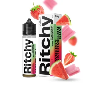 Příchuť Ritchy S&V: Strawberry Watermelon Gum (Jahodovo-melounová žvýkačka) 10ml