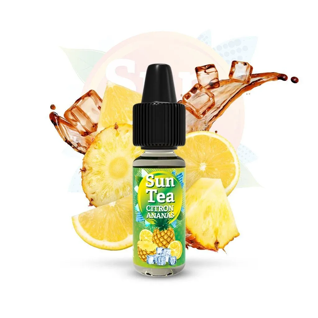 Příchuť Sun Tea: Citron Ananas (Ananasovo-citronový čaj) objem 10ml