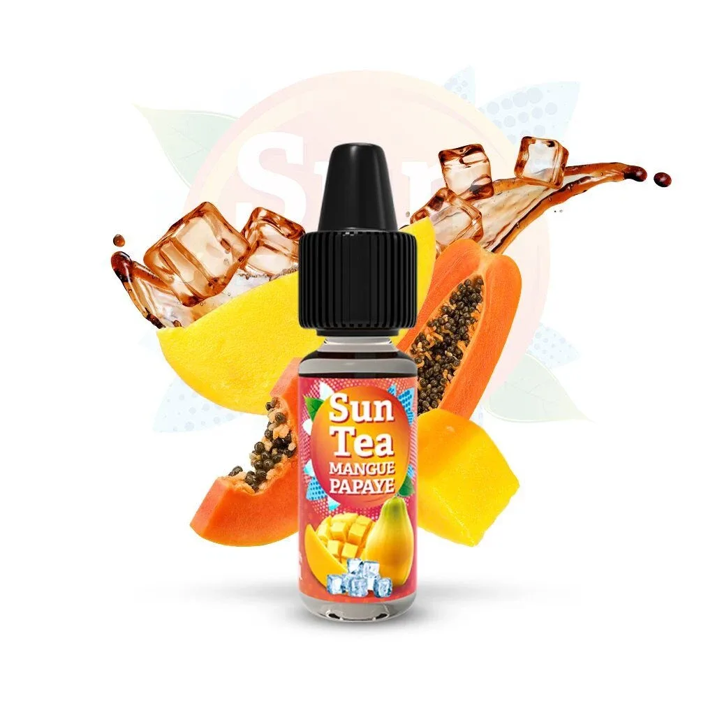 Příchuť Sun Tea: Mangue Papaye (Mangovo-papájový čaj) objem 10ml