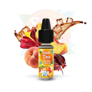 Příchuť Sun Tea: Peche Hibiscus (Ledový broskvový čaj s ibiškem) objem 10ml
