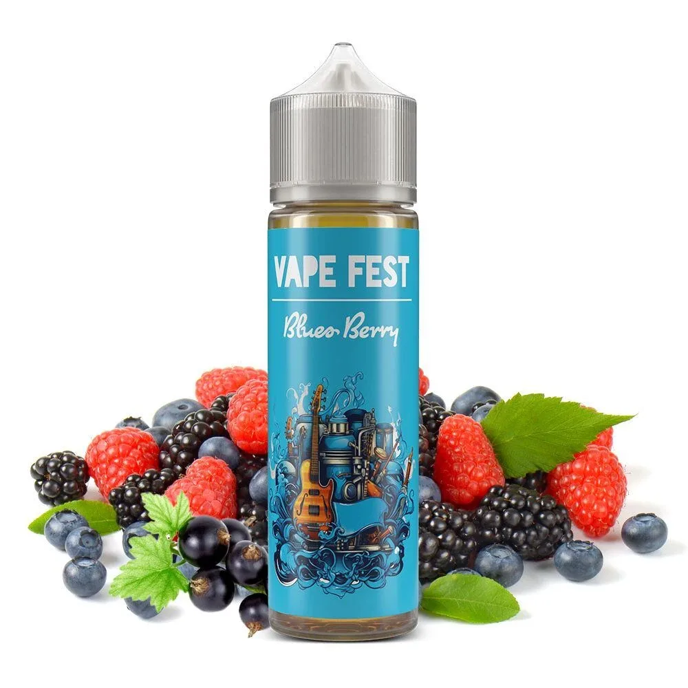 Příchuť Vape Fest S&V: Blues Berry (Bobulovitý mix) objem 10ml