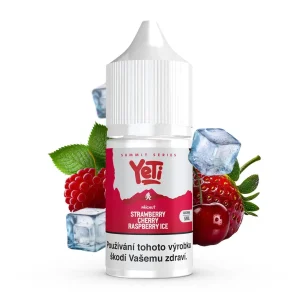 Příchuť Yeti Summit S&V: Strawberry Cherry Raspberry Ice (Ledová jahoda, třešeň a malina) objem 5,0ml