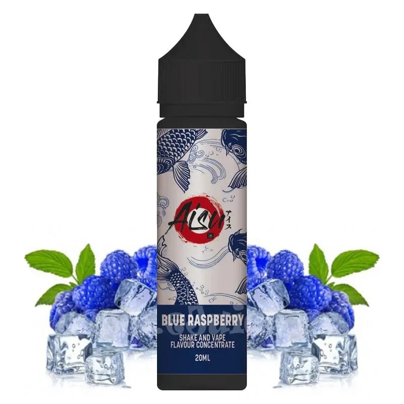 Příchuť ZAP! Juice S&V: AISU Blue Raspberry (Modrá malina) objem 10ml tabáková nálepka Kolek R