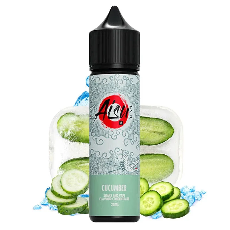 Příchuť ZAP! Juice S&V: AISU Cucumber (Chladivá okurka) objem 10ml tabáková nálepka Kolek R