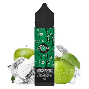 Příchuť ZAP! Juice S&V: AISU Green Apple (Zelené jablko) objem 10ml tabáková nálepka Kolek R
