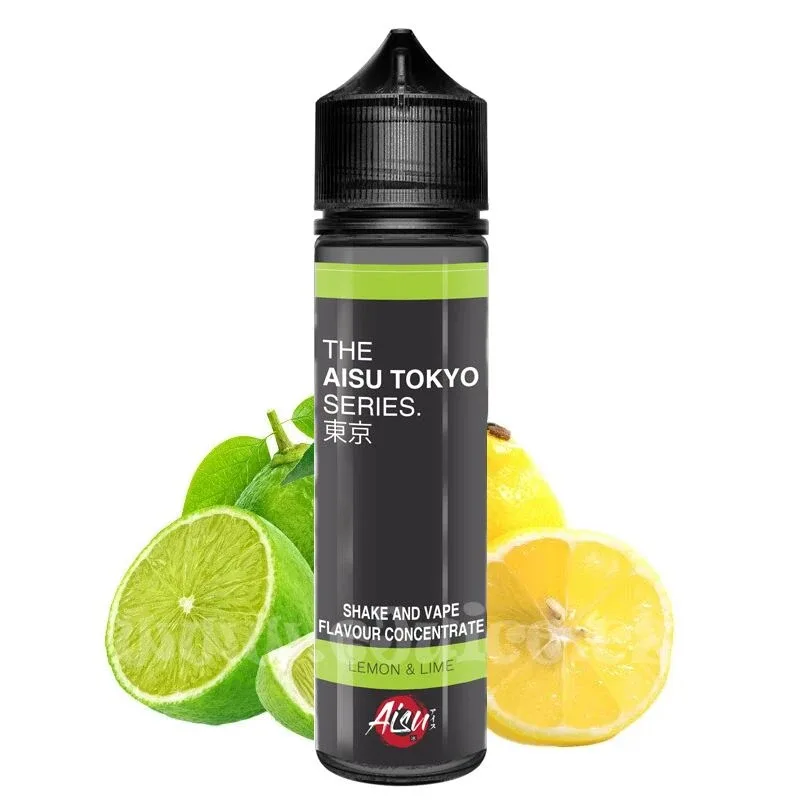 Příchuť ZAP! Juice S&V: AISU TOKYO Lemon & Lime (Citron & limetka) objem 10ml tabáková nálepka Kolek R