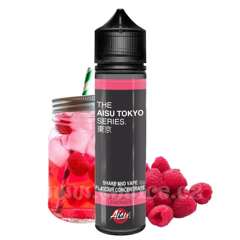 Příchuť ZAP! Juice S&V: AISU TOKYO Pink Raspberry Lemonade (Růžová limonáda) objem 10ml tabáková nálepka Kolek R