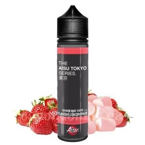 Příchuť ZAP! Juice S&V: AISU TOKYO Strawberry Marshmallow (Jahodové marshmallow) objem 10ml tabáková nálepka Kolek R