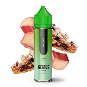 ProVape Genius - Shake & Vape - Einstein - 10ml Bobulovitý koláč s rebarborou