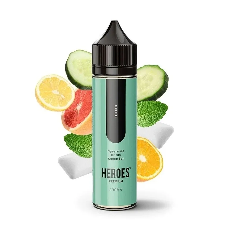 ProVape Heroes - Shake & Vape - Bond - 10ml Máta, citrusy, okurka