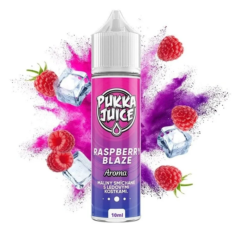 Pukka Juice - Shake & Vape - Raspberry Ice - 10ml
