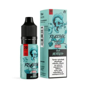 Revoltage Aqua Berries 20mg 10ml Chlazené maliny, ostružiny, borůvky s nádechem eukalyptu a anýzu