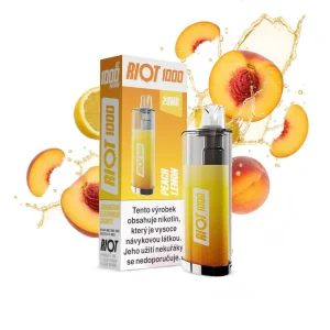 RIOT 1000 Disposable Pod Kit (Peach Lemon) 18mg