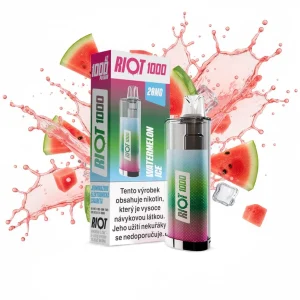 RIOT 1000 Disposable Pod Kit (Watermelon Ice) 18mg
