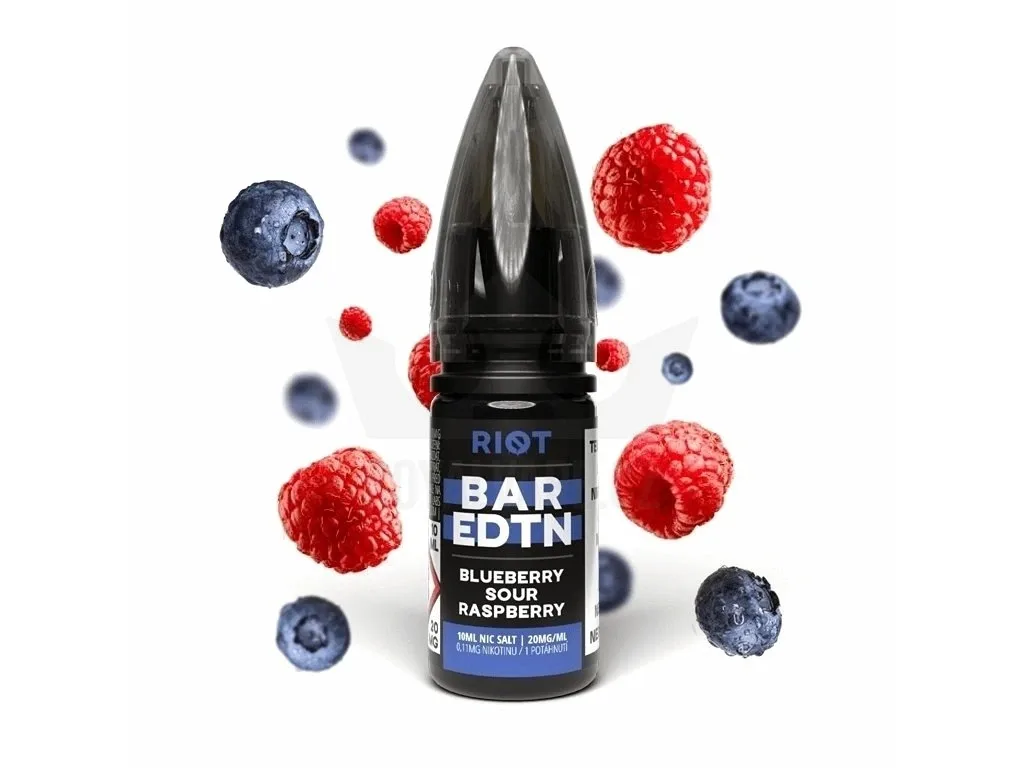 Riot BAR EDTN - Salt e-liquid - Blueberry Sour Raspberry