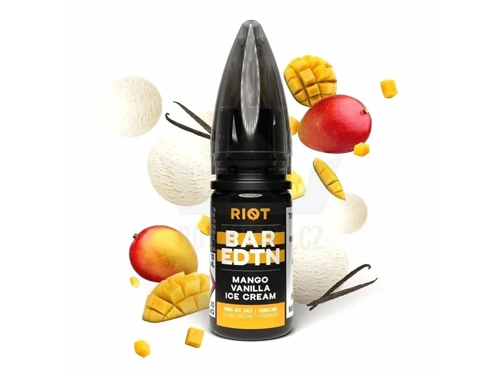 Riot BAR EDTN - Salt e-liquid - Mango Vanilla ICE Cream