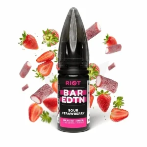 Riot BAR EDTN - Salt e-liquid - Sour Strawberry