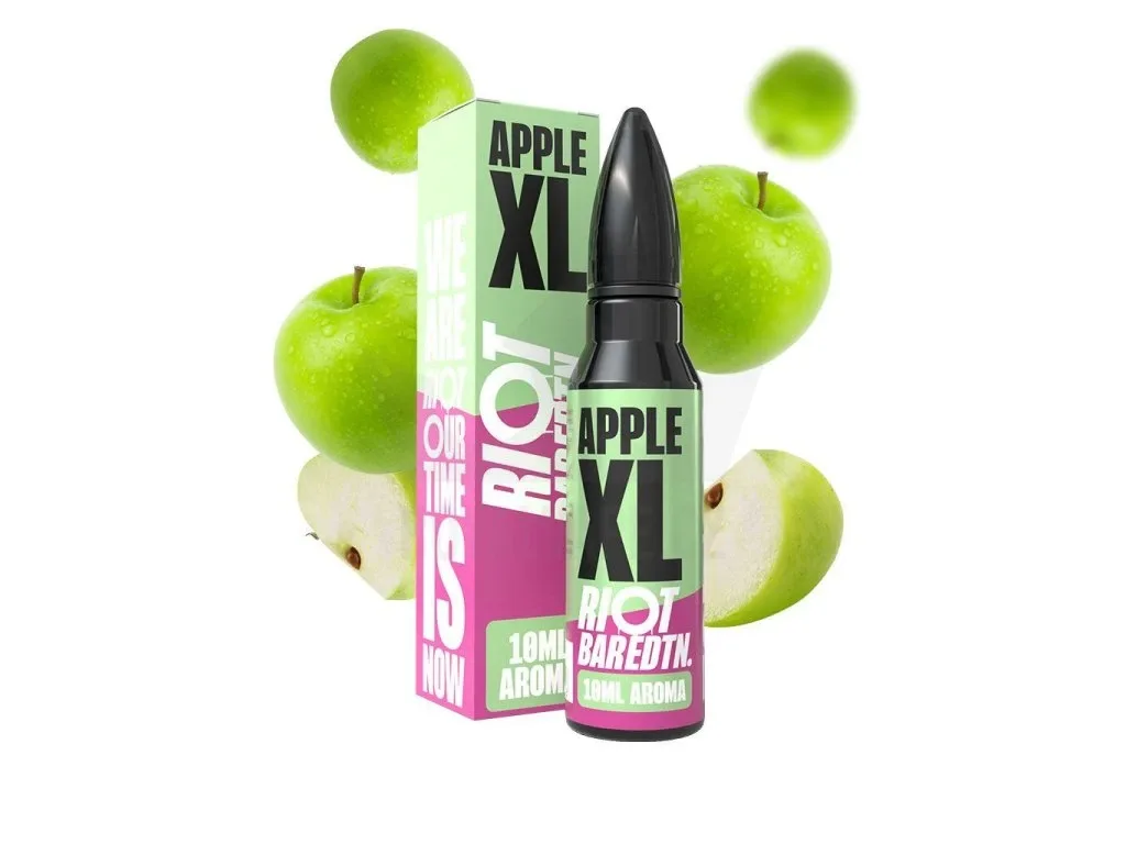 Riot BAR EDTN S&V: Apple XL (Jablečný mix) objem 10ml