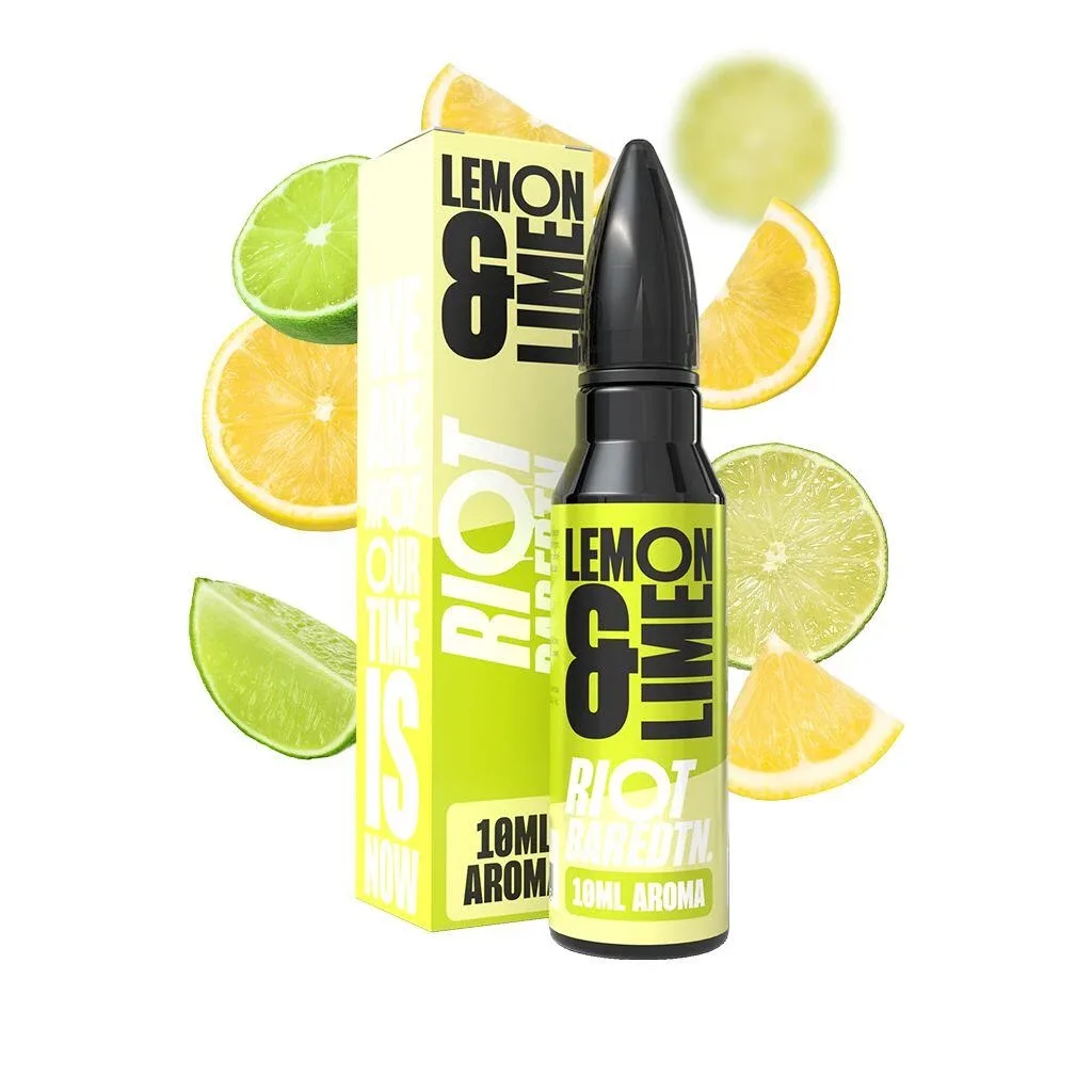 Riot BAR EDTN S&V: Lemon & Lime (Citron & limetka) objem 10ml