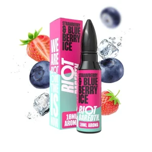 Riot BAR EDTN S&V: Strawberry & Blueberry Ice (Ledová jahoda & borůvka) objem 10ml