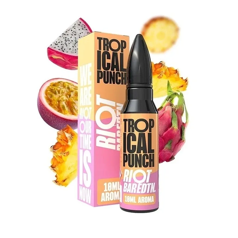 Riot BAR EDTN - S&V - Tropical Punch - 10ml Dračí ovoce s broskví