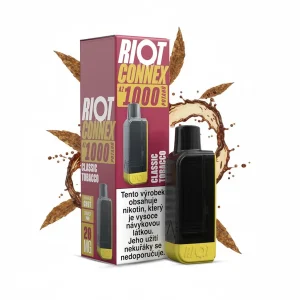 RIOT Connex 1000 předplněná kapsle (Classic Tobacco) 18mg
