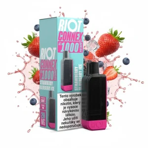RIOT Connex 1000 předplněná kapsle (Strawberry Blueberry Ice) 18mg