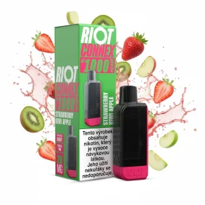 RIOT Connex 1000 předplněná kapsle (Strawberry Kiwi Apple) 18mg