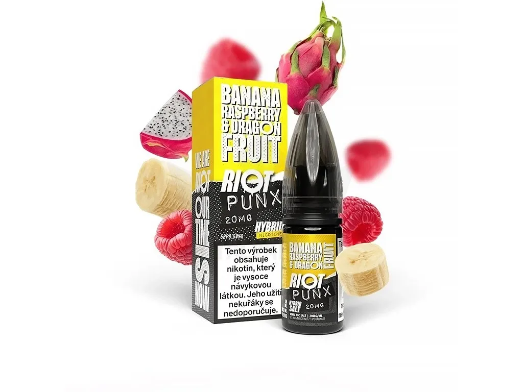 Riot SALT Hybrid - Banana Raspberry & Dragon Fruit